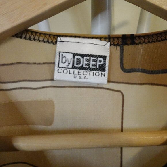 Y2K Vintage Brown Blouse - Picture 3 of 4